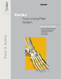 VariAx Foot Locking Plate System